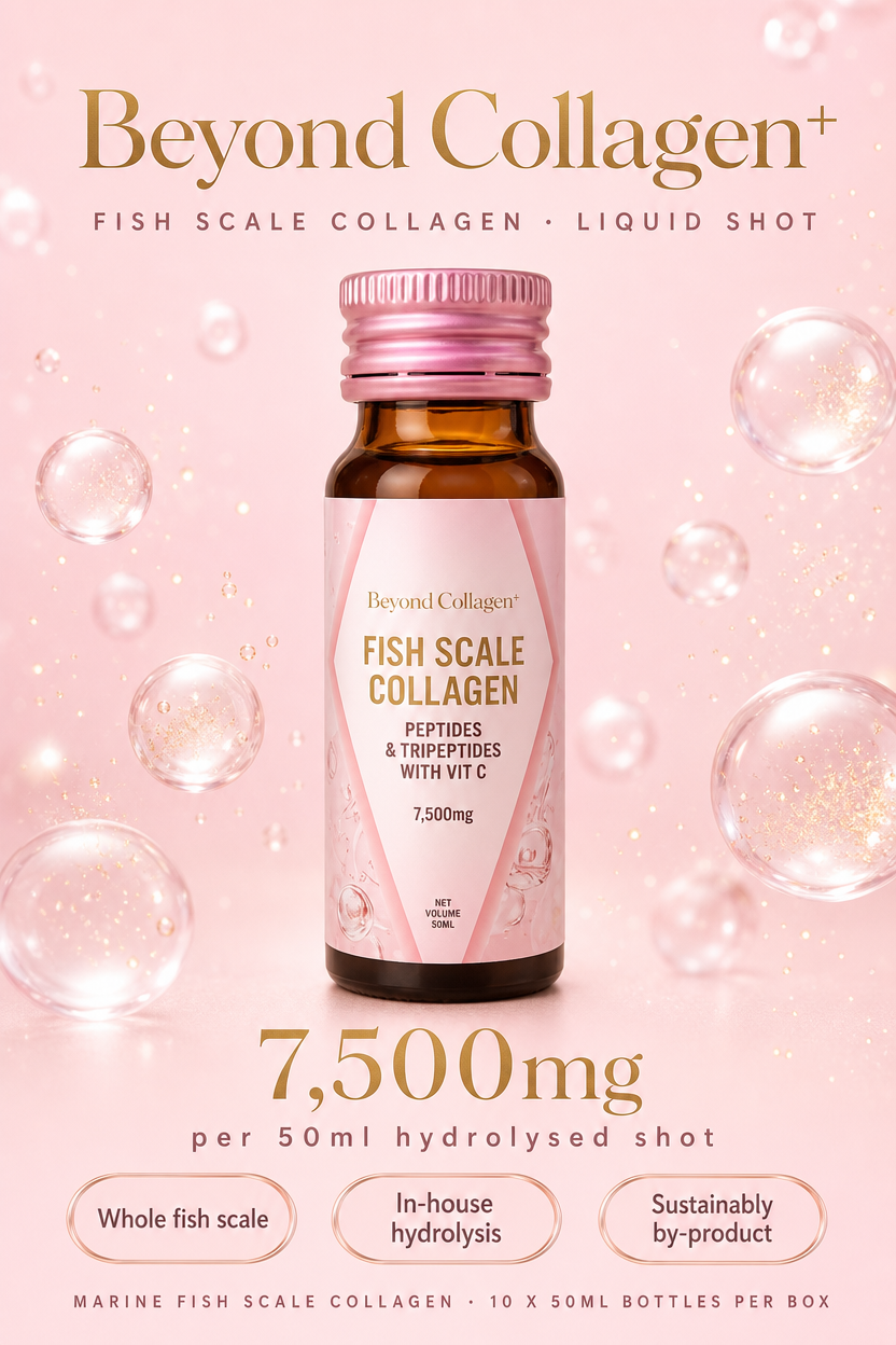 Beyond Collagen+ Peptides, Tripeptides with Vit C 7,500mg x 30 bottles
