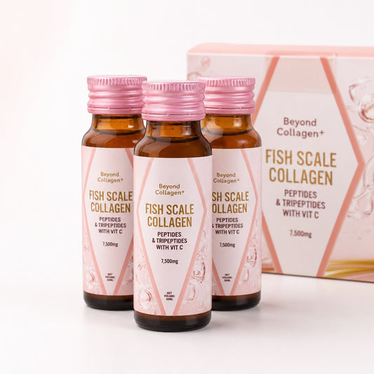 Beyond Collagen+ Peptides, Tripeptides with Vit C 7,500mg x 10 bottles